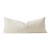 Pearl cream chiffon woven long pillowcase - beige