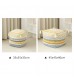 Hot Selling Boho Farmhouse Moroccan Pouf Living Room Foot Rest Pouf Stool Ottoman Washable Home Use Round Pouf Foot Stool 