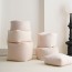 Milk Silk Pouf Inner Core Foam Filling - Round & Square Sizes | MOCOFO HOME