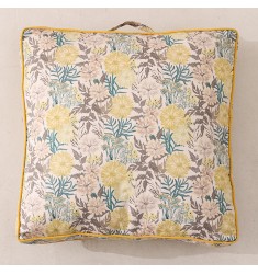 Large Square Rope-Embedded Thick Floor Cushion | Soft Sitting Pad for Living Room & Bedroom
