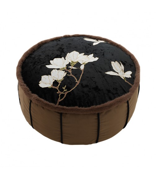 New Chinese-Style Embroidered Pouf | Removable Lazy Sofa Tatami Cushion | Floor Seat